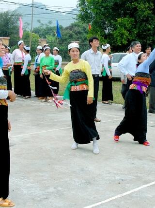 Ngày hội Đại đoàn kết toàn dân tộc tại xã Cúc Phương, huyện Nho Quan