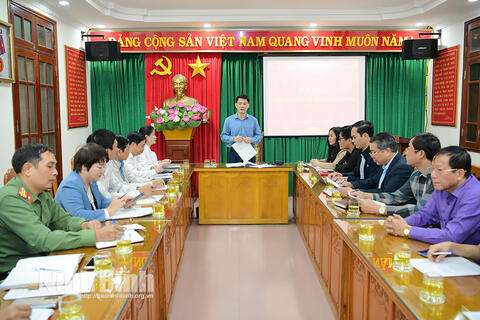 Giao ban công tác báo chí, tuyên truyền tháng 10