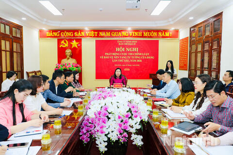 Phát động Cuộc thi chính luận về bảo vệ nền tảng tư tưởng của Đảng lần thứ Sáu, năm 2026