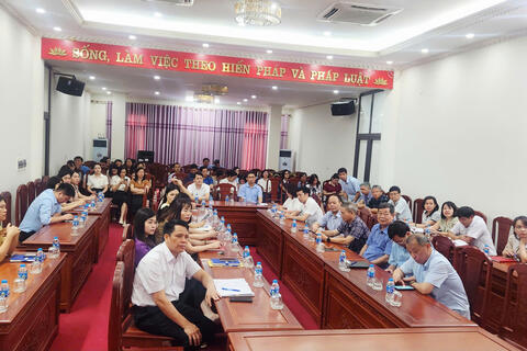 Đảng bộ Uỷ ban MTTQ Việt Nam tỉnh Ninh Bình tham gia Hội nghị toàn quốc nghiên cứu, học tập, quán triệt và triển khai thực hiện nghị quyết Hội nghị lần thứ hai Ban Chấp hành Trung ương Đảng khóa XIV