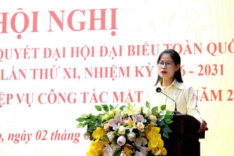 Phường Tam Điệp tổ chức hội nghị quán triệt Nghị quyết Đại hội đại biểu toàn quốc MTTQ Việt Nam lần thứ XI và bồi dưỡng nghiệp vụ công tác Mặt trận năm 2026