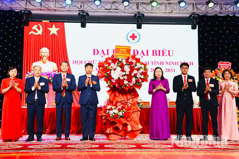 Đại hội đại biểu Hội Chữ thập đỏ tỉnh Ninh Bình lần thứ I, nhiệm kỳ 2026 - 2031 thành công tốt đẹp