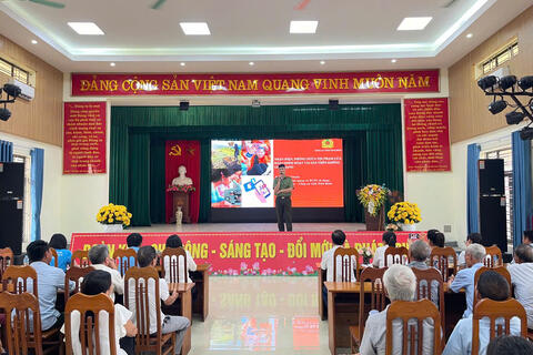 MẶT TRẬN TỔ QUỐC TỈNH NINH BÌNH TĂNG CƯỜNG TUYÊN TRUYỀN KỸ NĂNG PHÒNG CHỐNG TỘI PHẠM TRÊN KHÔNG GIAN MẠNG