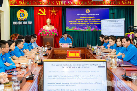 Triển khai Nghị quyết Đại hội MTTQ Việt Nam lần thứ XI và Đại hội Công đoàn Việt Nam lần thứ XIV