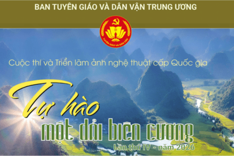CUỘC THI VÀ TRIỂN LÃM ẢNH NGHỆ THUẬT CẤP QUỐC GIA “TỰ HÀO MỘT DẢI BIÊN CƯƠNG” LẦN THỨ IV