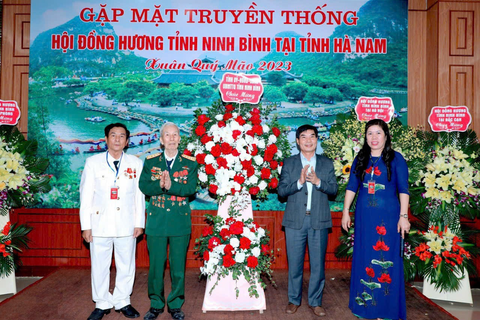 Hội đồng hương Ninh Bình tại Hà Nam gặp mặt kỷ niệm đầu xuân năm 2023