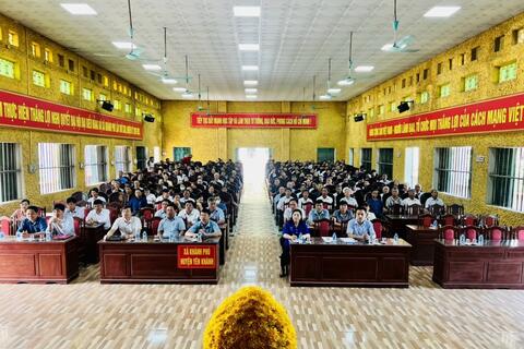 MTTQ huyện Yên Khánh tổ chức hội nghị đối thoại và bồi dưỡng nghiệp vụ công tác mặt trận năm 2023