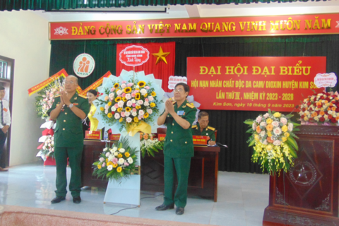 Hội nạn nhân chất độc da cam/dioxin huyện Kim Sơn, tỉnh Ninh Bình, Đại hội nhiệm kỳ 2023-2028
