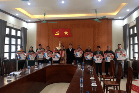 MTTQ tỉnh Ninh Bình tổ chức đoàn đi thăm, chúc tết các vị chức sắc tôn giáo, nhân dịp tết Nguyên đán 2024