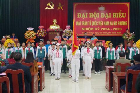 Đại hội đại biểu Mặt trận Tổ quốc Việt Nam xã Gia Phương