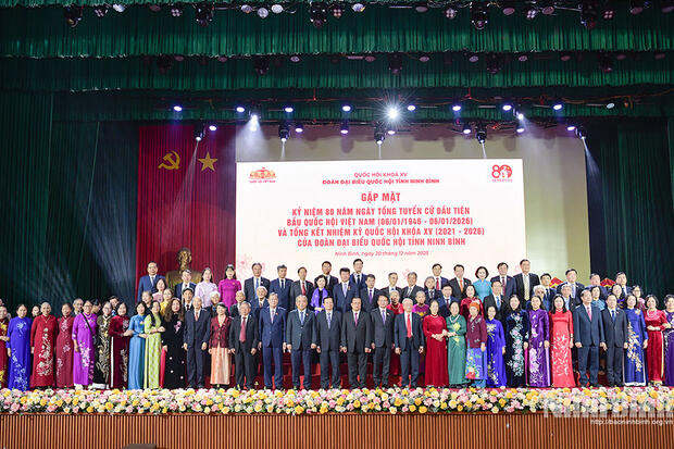 Dấu ấn Đoàn ĐBQH tỉnh Ninh Bình trong dòng chảy phát triển của Quốc hội Việt Nam