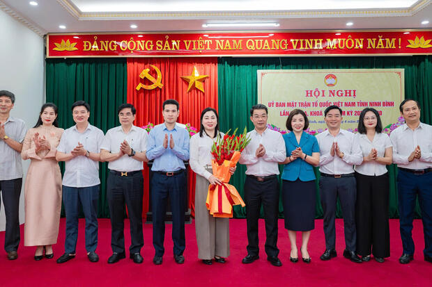 Kiện toàn chức danh Chủ tịch Ủy ban MTTQ Việt Nam tỉnh Ninh Bình khóa I, nhiệm kỳ 2025-2030