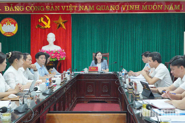 Ban Thường trực Ủy ban MTTQ Việt Nam tỉnh cho ý kiến một số nội dung thuộc thẩm quyền