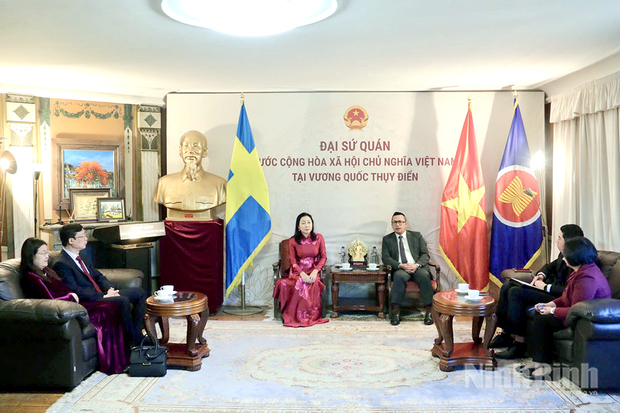 Tăng cường kết nối, mở rộng hợp tác giữa Ninh Bình với các đối tác tại Thụy Điển