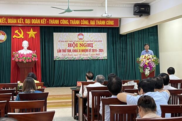 Kết quả nổi bật công tác quý III, nhiệm vụ trọng tâm quý IV năm 2022 của MTTQ các cấp tỉnh Ninh Bình