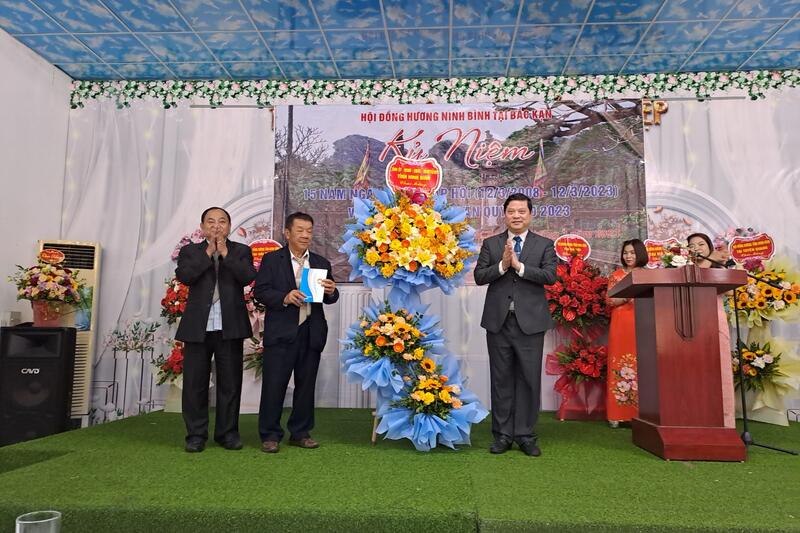 Ủy ban MTTQ Việt Nam tỉnh Ninh Bình dự gặp mặt kỷ niệm 15 năm thành lập Hội đồng hương Ninh Bình tại Bắc Kạn