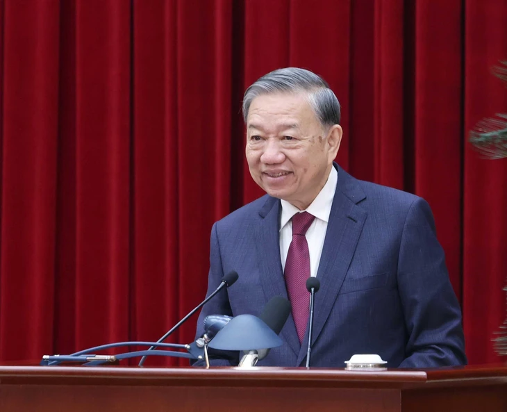 Đồng chí Tô Lâm, Tổng Bí thư Ban Chấp hành Trung ương Đảng Cộng sản Việt Nam. Ảnh: TTXVN