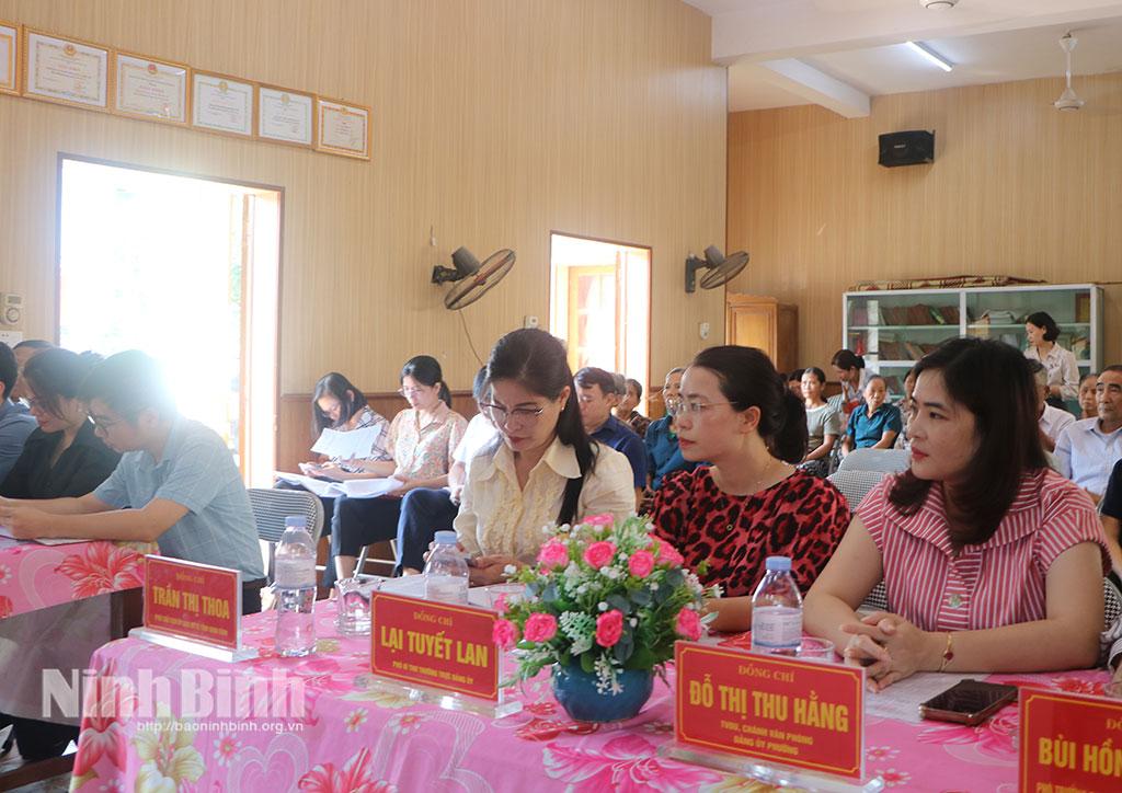 Các đại biểu dự hội nghị đối thoại.