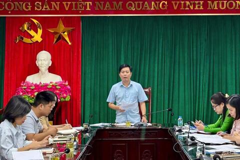 ĐOÀN KIỂM TRA ĐẢNG ỦY ỦY BAN MTTQ VIỆT NAM TỈNH THÔNG BÁO KẾT LUẬN KIỂM TRA ĐỐI VỚI CHI BỘ BAN CÔNG TÁC ĐOÀN VÀ THANH THIẾU NHI