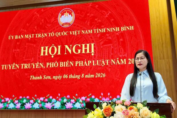 Tuyên truyền, phổ biến pháp luật năm 2026 tại xã Thanh Sơn