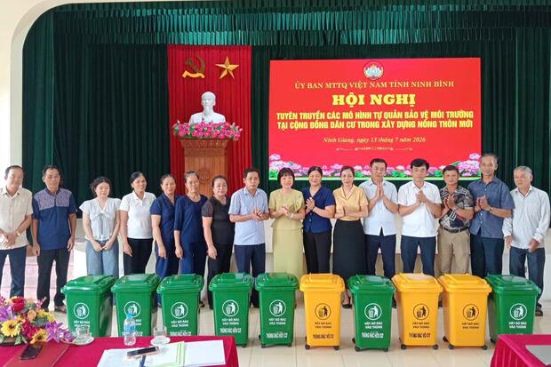 TUYÊN TRUYỀN NHÂN RỘNG CÁC MÔ HÌNH TỰ QUẢN BẢO VỆ MÔI TRƯỜNG TẠI KHU DÂN CƯ TRONG XÂY DỰNG NÔNG THÔN MỚI, ĐÔ THỊ VĂN MINH